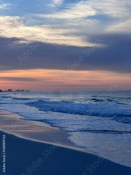 Obraz sunset over the sea