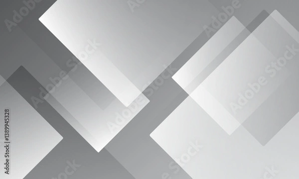 Fototapeta Abstract white geometric background. Eps10 vector