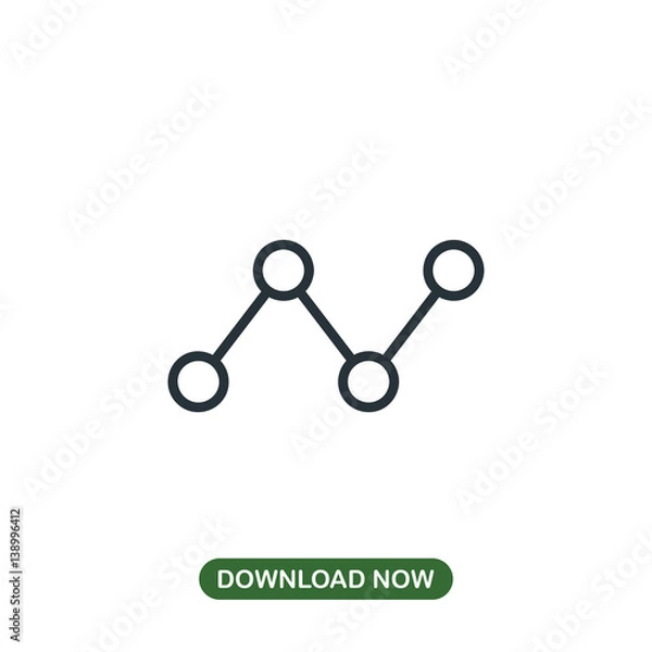 Obraz Connect icon vector