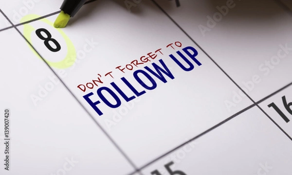 Obraz Nie zapomnij o kontynuacji