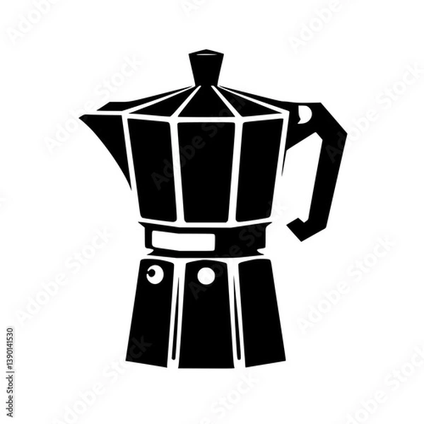 Obraz coffee maker vector illustration
