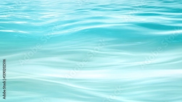 Obraz Gentle waves create serene, flowing texture, reflecting tranquil