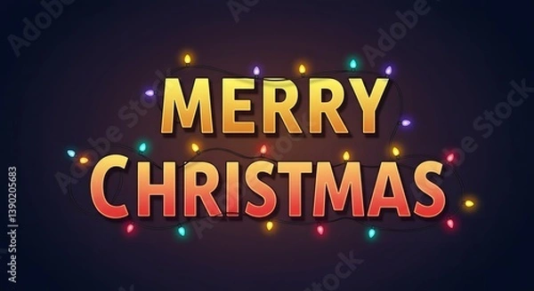 Fototapeta Marry Christmas