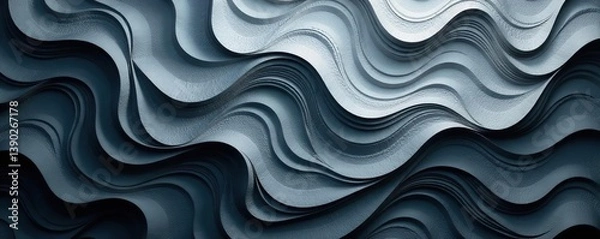 Fototapeta Ombre gray layered background with intricate patterns,  texture,  wallpaper
