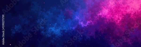 Fototapeta Retro abstract background template with dark blue, purple, and pink gradient colors, rough texture, bright light, grainy noise, and grungy empty space,  dark blue,  template