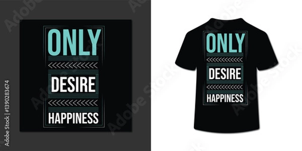 Obraz Typography t-shirt design 