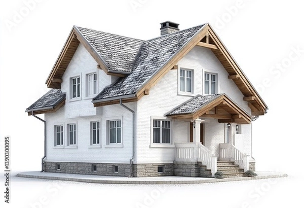 Obraz Cozy Winter Home