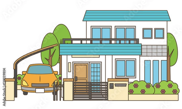 Obraz マイホーム