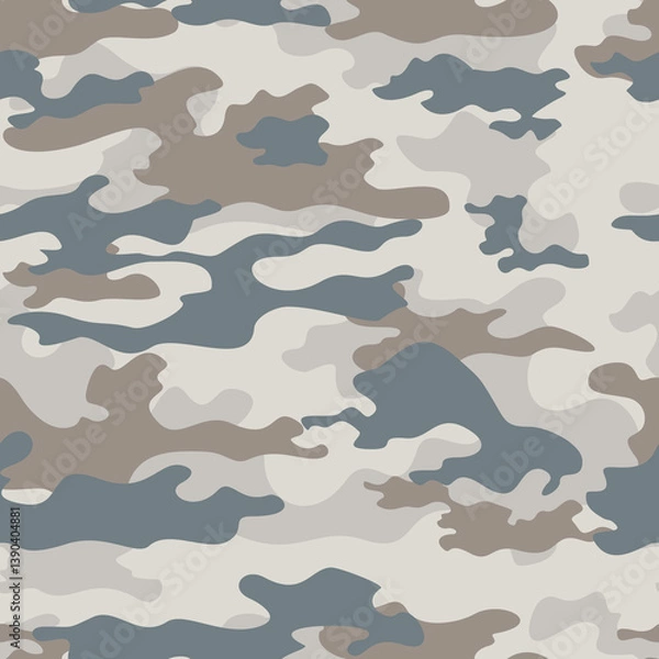 Obraz 
Camouflage seamless pattern, modern vector background