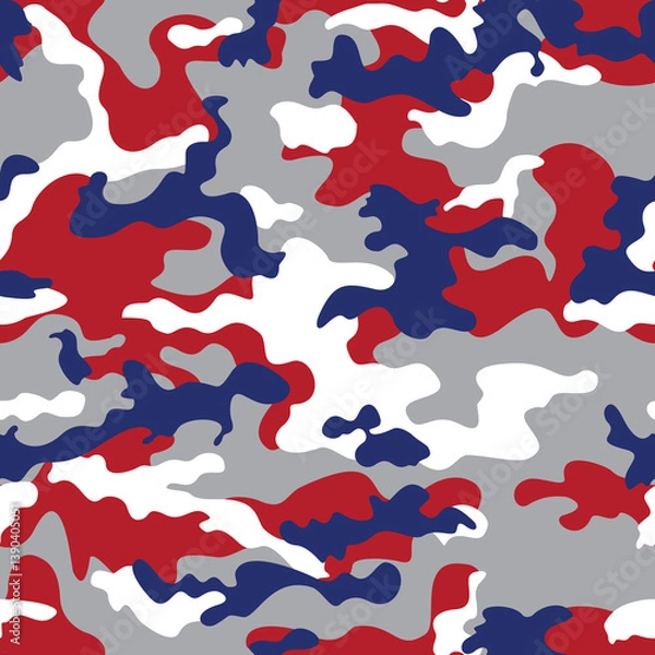 Obraz 
fashion camouflage seamless modern pattern urban design