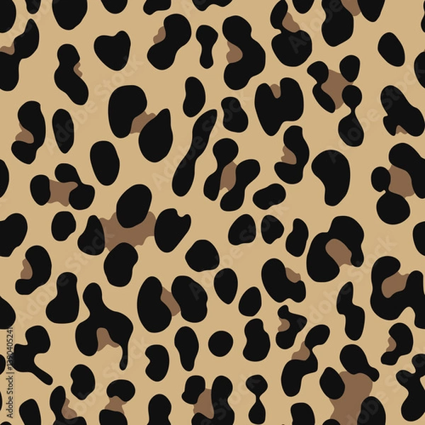 Obraz leopard design vector skin texture, background repeat