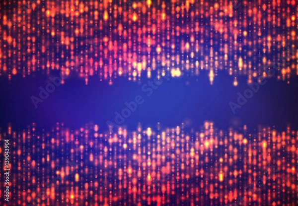 Obraz Cosmic shining abstract background