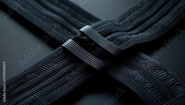 Obraz Wide elastic nylon texture