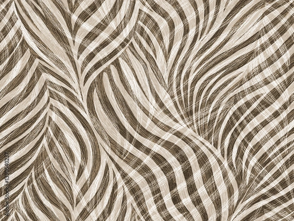 Fototapeta close up of a zebra skin, seamless abstract texture
