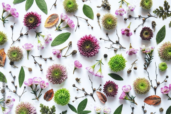 Obraz Full Frame Floral Pattern