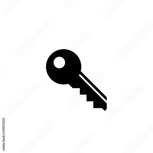 Fototapeta A Key Icon