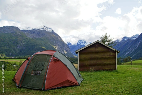 Fototapeta Zelt