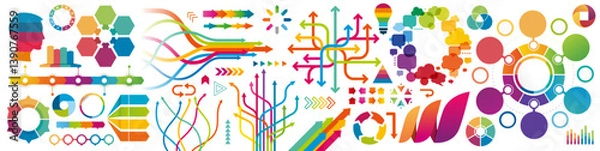 Obraz Set of Infographic Elements 