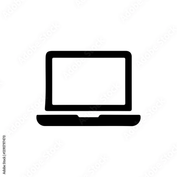 Obraz vector laptop computer