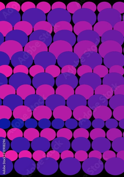 Fototapeta Colorful circles for background
