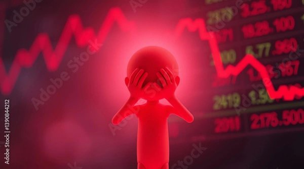Obraz Stock Market Crash
