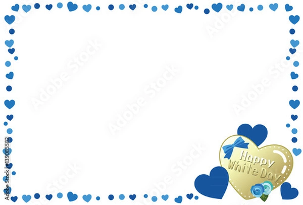 Obraz ハートのフレーム