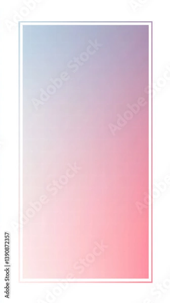 Fototapeta A minimalist background with soft pastel gradients creating a clean and modern aesthetic.