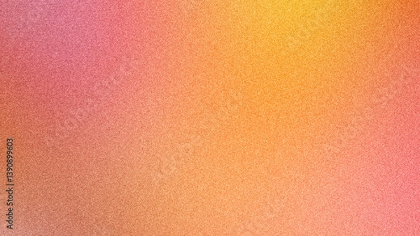 Fototapeta Bright red and orange grainy background, abstract light noise texture