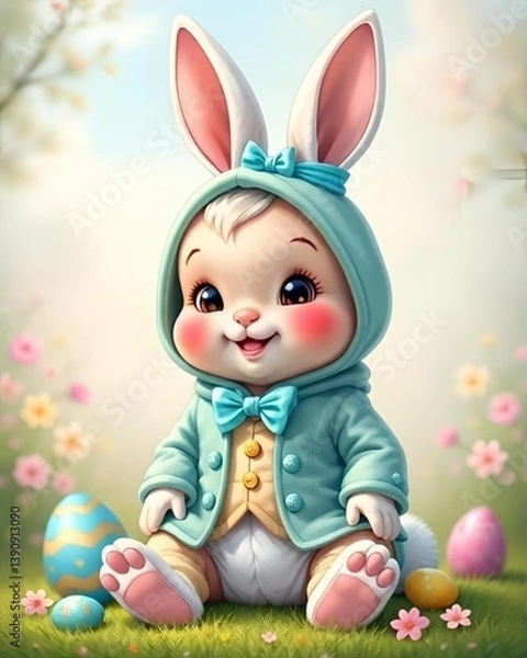 Obraz Conejito CUTE de Pascua.