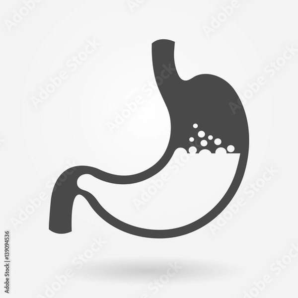 Obraz Stomach icon