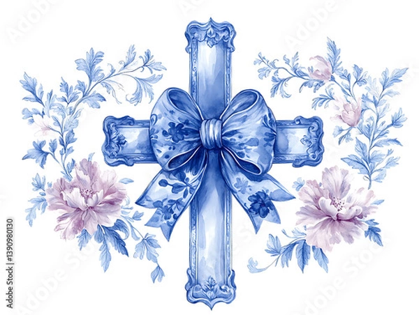 Obraz blue christmas bells