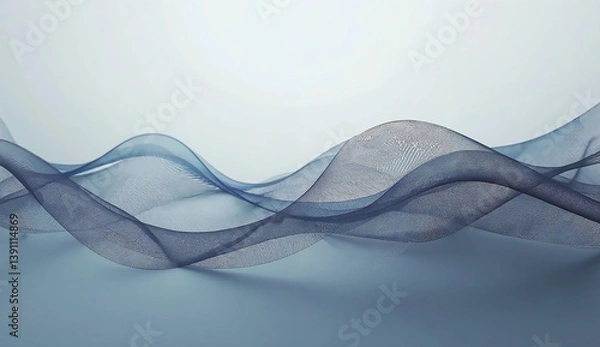 Fototapeta abstract blue background, Generative AI