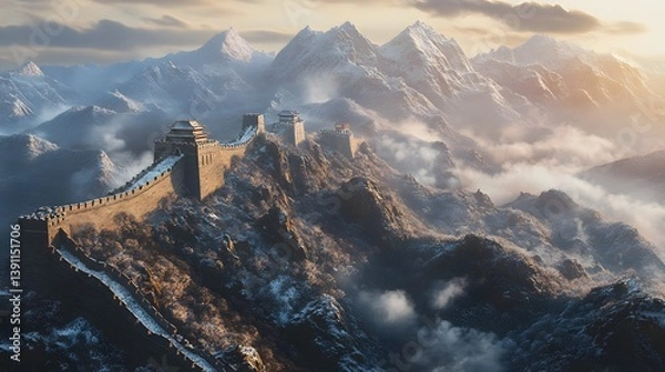 Fototapeta The Great Wall of China