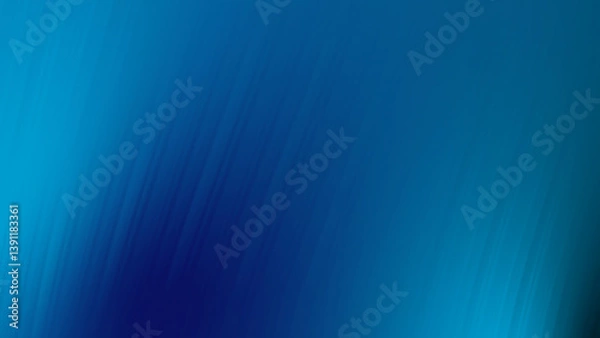 Fototapeta Smooth Blue Gradient Abstract Background with Soft Fading Effect  