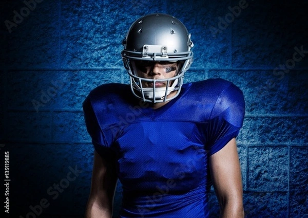 Fototapeta American football player