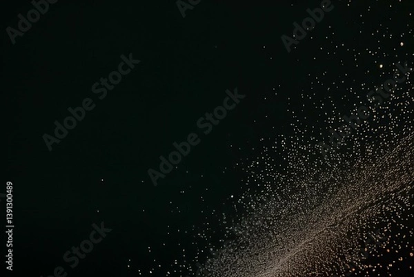 Fototapeta Ink splatters forming a chaotic, energetic pattern