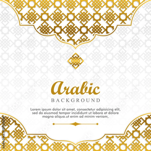 Fototapeta Islamic ramadhan background design template