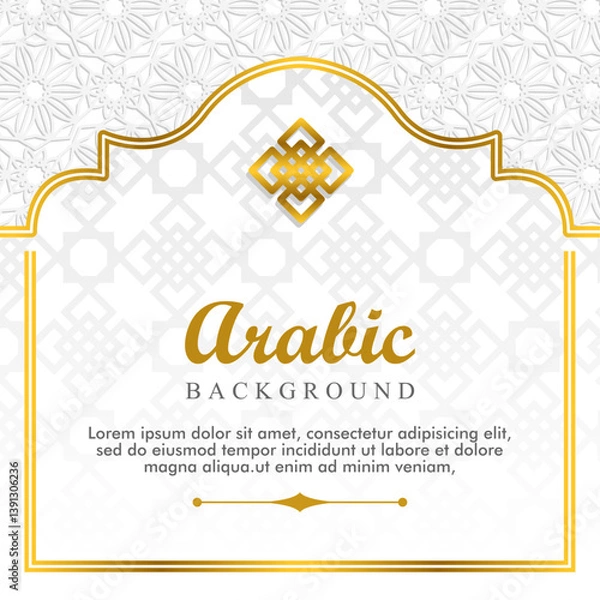 Fototapeta Islamic ramadhan background design template