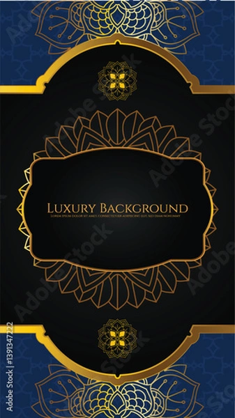 Fototapeta Elegant and luxurious background, perfect for premium designs like invitations, packaging, or exclusive branding projects.
