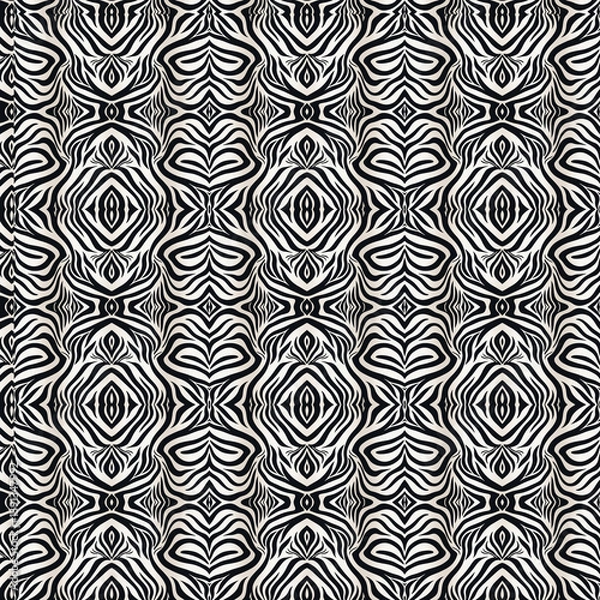 Fototapeta seamless zebra pattern for textile design