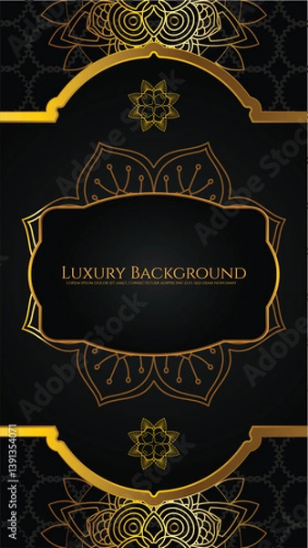 Fototapeta Elegant and luxurious background, perfect for premium designs like invitations, packaging, or exclusive branding projects.
