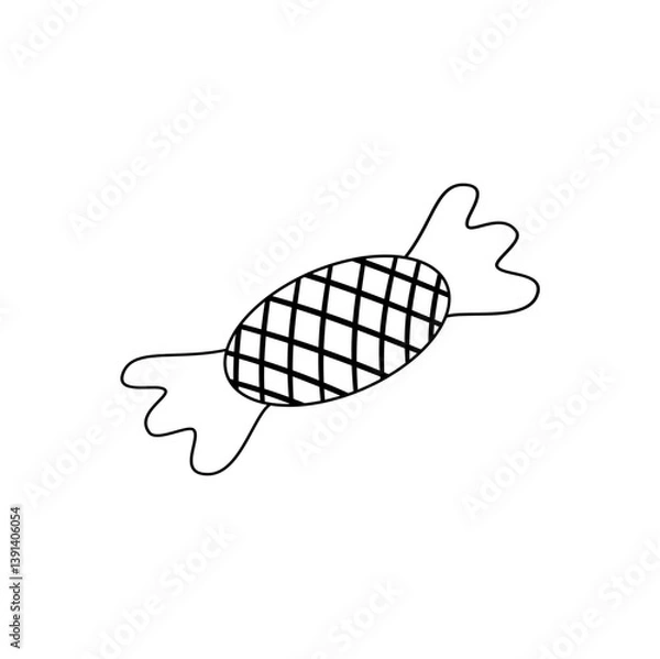 Fototapeta candy illustration