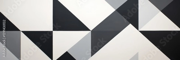 Fototapeta background black and white geometry