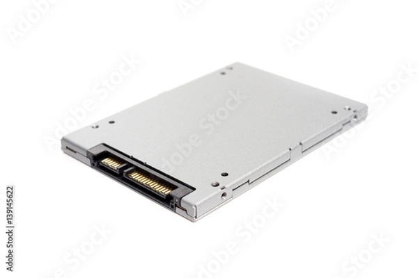 Fototapeta solid state drive (SSD) - isolated