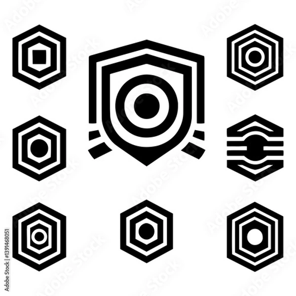 Fototapeta Luminous shield haven for timeless romantic bonds