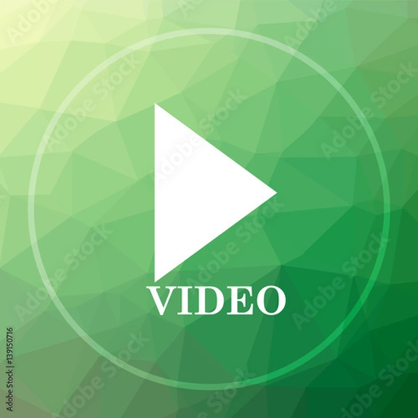 Obraz Video play icon