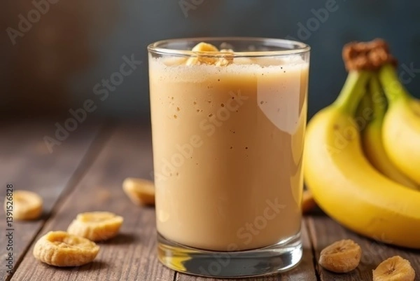 Obraz Peanut Butter Banana Smoothie