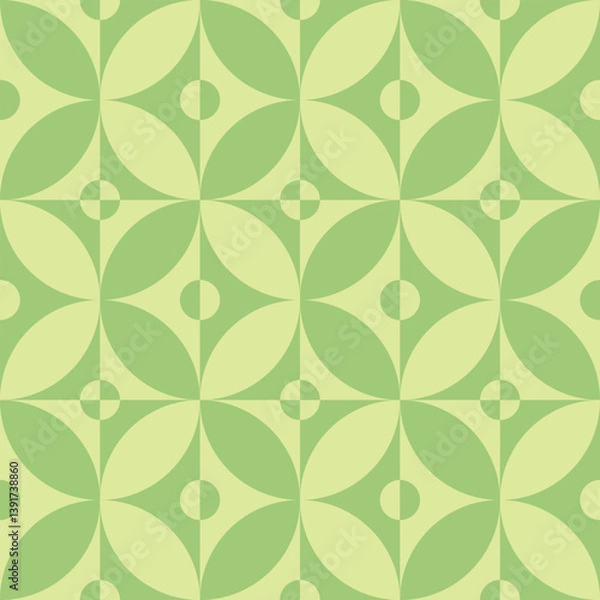 Fototapeta Geometric Vector Seamless Pattern Digital Paper, Abstract Colorful Background for Graphic Design, Scrapbooking, Textile, and Printing Projects