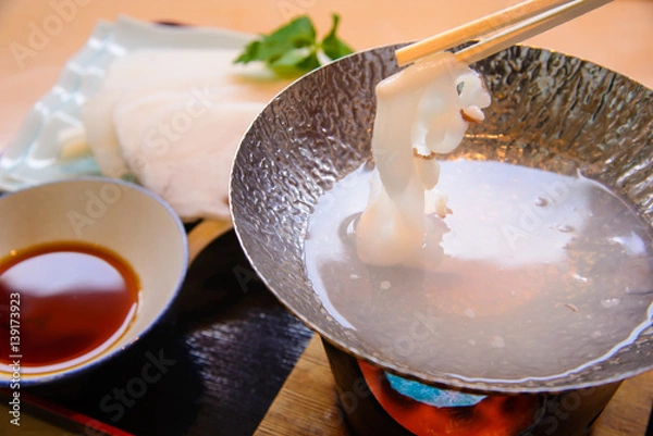 Obraz タコしゃぶ