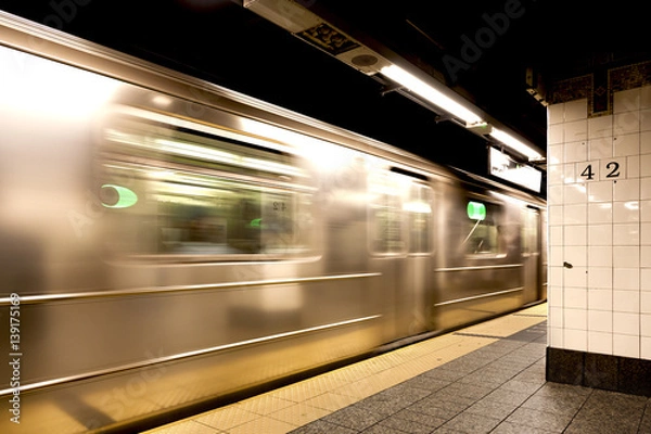 Obraz ニューヨークのサブウェイ